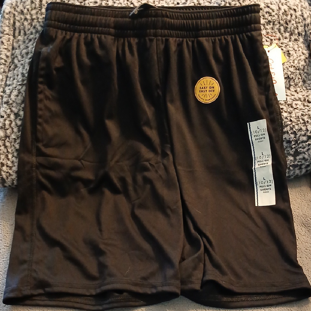 Nwt Cat & Jack Active Shorts Boys L